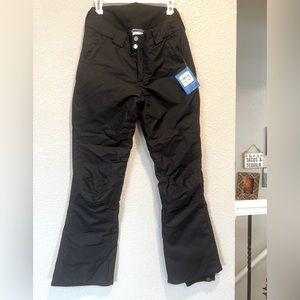 BRAND NEW WITH TAGS Black Columbia Women’s Ski Snow Pants Size Small
